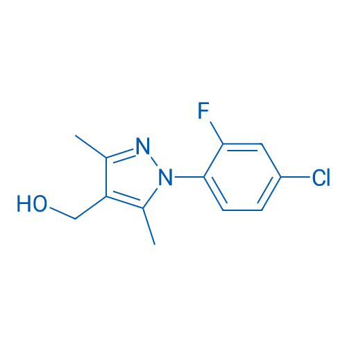 (1-(4-Chloro-2-fluorophenyl)-3,5-dimethyl-1H-pyrazol-4-yl)methanol 5g