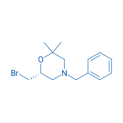 (R)-4-Benzyl-6-(bromomethyl)-2,2-dimethylmorpholine 250mg