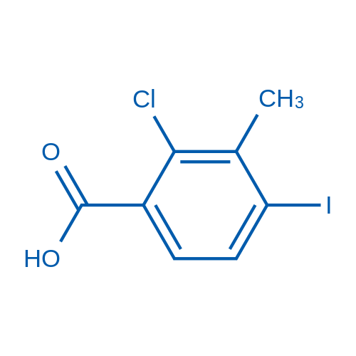 2-Chloro-4-iodo-3-methylbenzoic acid 100mg