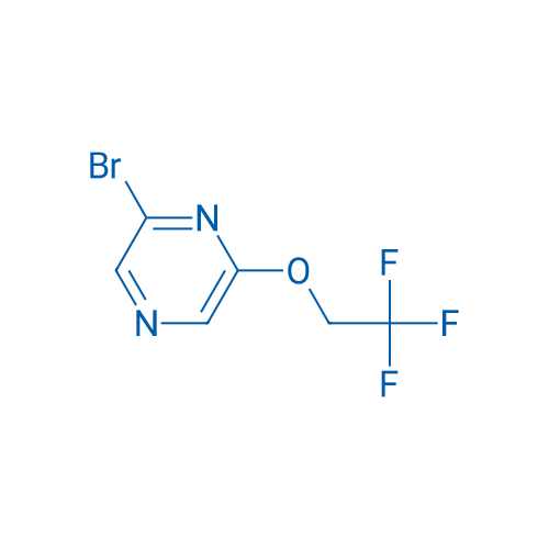 2-Bromo-6-(2,2,2-trifluoroethoxy)pyrazine 100mg