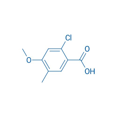 2-Chloro-4-methoxy-5-methylbenzoic acid 1g