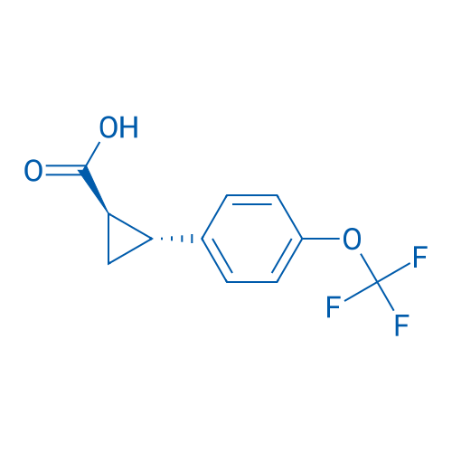 (1R,2R)-2-(4-(Trifluoromethoxy)phenyl)cyclopropane-1-carboxylic acid 1g