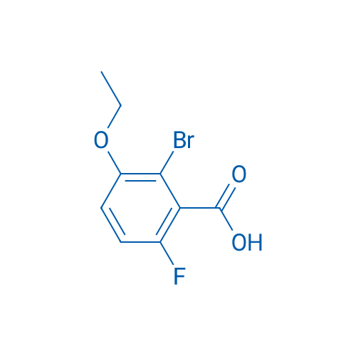 2-Bromo-3-ethoxy-6-fluorobenzoic acid 1g
