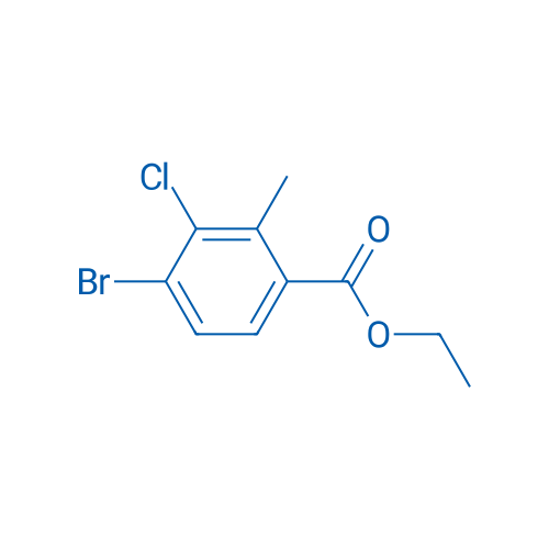 Ethyl 4-bromo-3-chloro-2-methylbenzoate 250mg