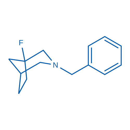 3-Benzyl-1-fluoro-3-azabicyclo[3.2.1]octane 100mg