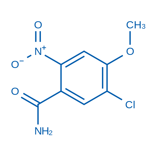 5-Chloro-4-methoxy-2-nitrobenzamide 250mg