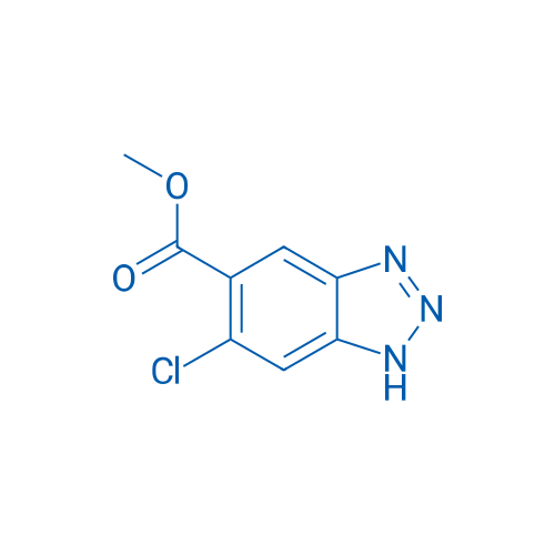 Methyl 6-chloro-1H-benzo[d][1,2,3]triazole-5-carboxylate 100mg