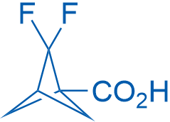 2,2-Difluorobicyclo[1.1.1]pentane-1-carboxylic acid 100mg
