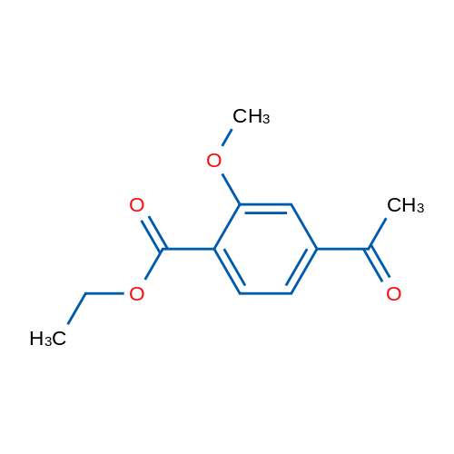 Ethyl 4-acetyl-2-methoxybenzoate 1g