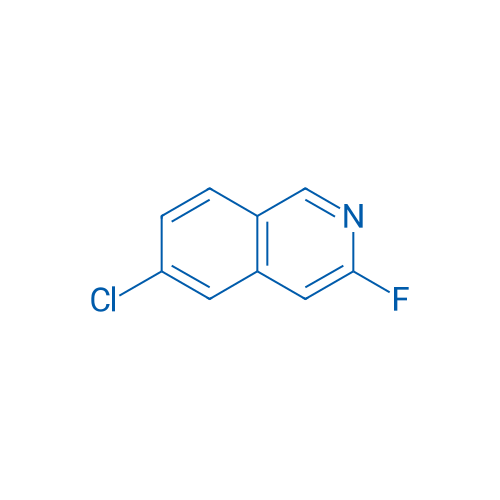 6-Chloro-3-fluoroisoquinoline 1g