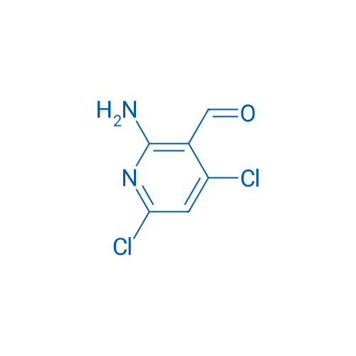 2-Amino-4,6-dichloronicotinaldehyde 250mg