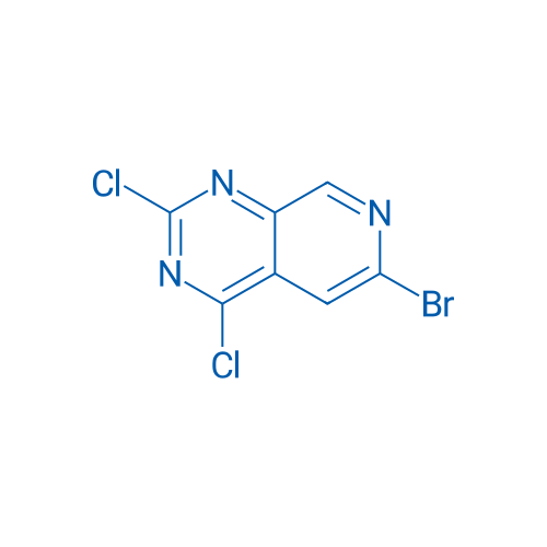 6-Bromo-2,4-dichloropyrido[3,4-d]pyrimidine 250mg