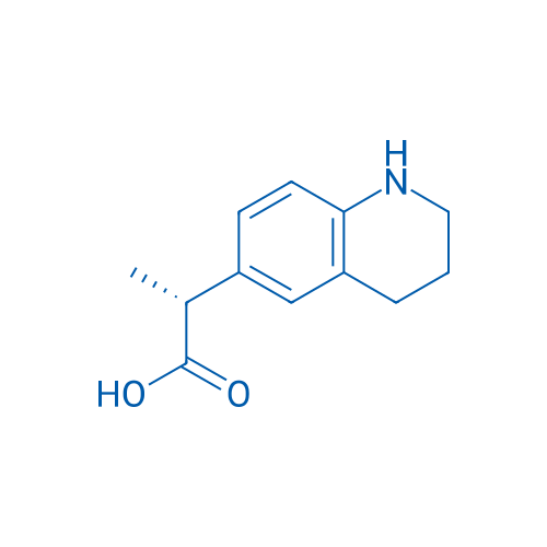 (R)-2-(1,2,3,4-Tetrahydroquinolin-6-yl)propanoic acid 250mg