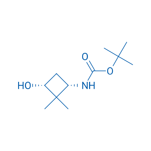 tert-Butyl ((1S,3R)-3-hydroxy-2,2-dimethylcyclobutyl)carbamate 250mg