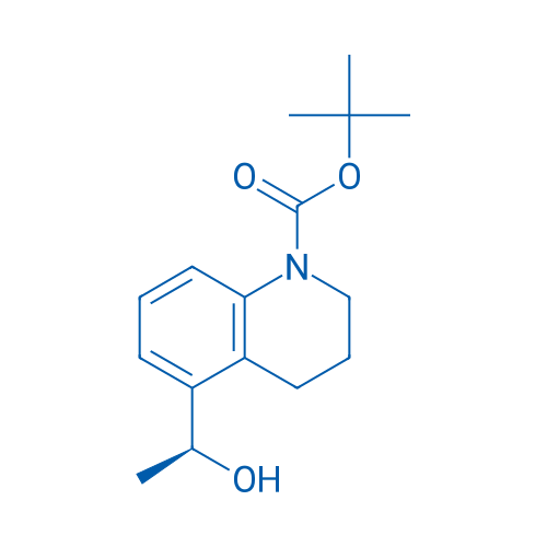 tert-Butyl (S)-5-(1-hydroxyethyl)-3,4-dihydroquinoline-1(2H)-carboxylate 250mg