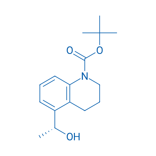 tert-Butyl (R)-5-(1-hydroxyethyl)-3,4-dihydroquinoline-1(2H)-carboxylate 250mg
