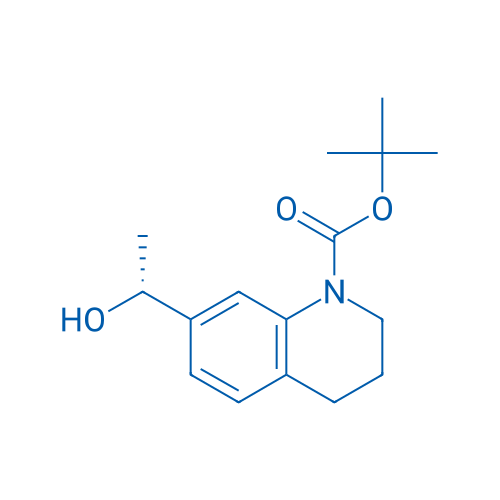 tert-Butyl (R)-7-(1-hydroxyethyl)-3,4-dihydroquinoline-1(2H)-carboxylate 100mg