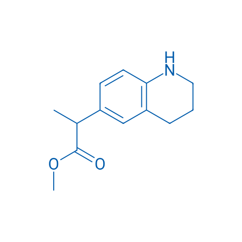 Methyl 2-(1,2,3,4-tetrahydroquinolin-6-yl)propanoate 1g