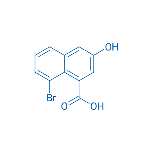 8-Bromo-3-hydroxy-1-naphthoic acid 100mg