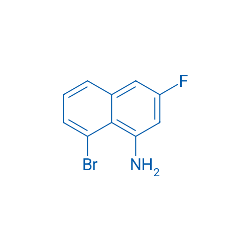 8-Bromo-3-fluoronaphthalen-1-amine 100mg