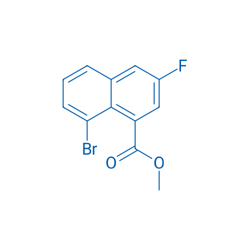 Methyl 8-bromo-3-fluoro-1-naphthoate 100mg