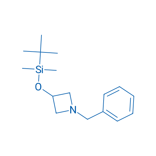 1-Benzyl-3-((tert-butyldimethylsilyl)oxy)azetidine 1g