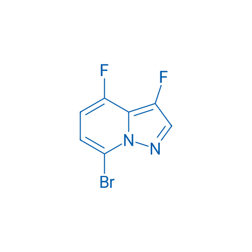 7-Bromo-3,4-difluoropyrazolo[1,5-a]pyridine 250mg