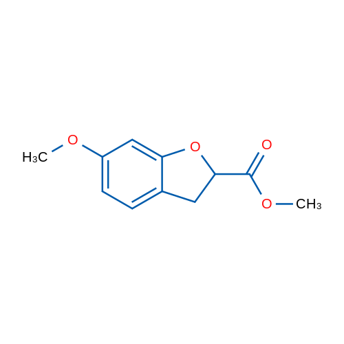 Methyl 6-Methoxy-2,3-dihydrobenzofuran-2-carboxylate 250mg
