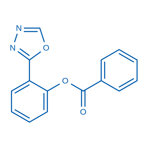 2-(1,3,4-Oxadiazol-2-yl)phenyl benzoate 1g