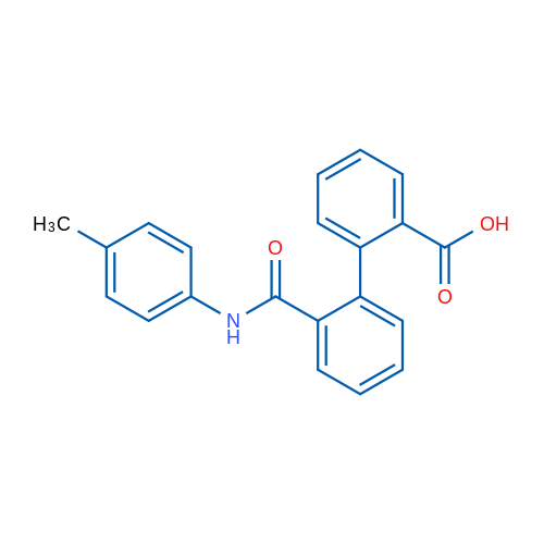2'-(p-Tolylcarbamoyl)-[1,1'-biphenyl]-2-carboxylic acid 1g