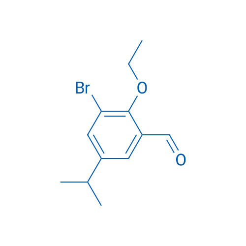 3-Bromo-2-ethoxy-5-isopropylbenzaldehyde 250mg
