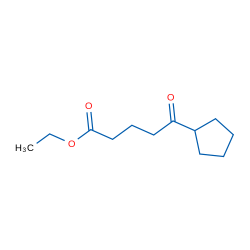 Ethyl 5-cyclopentyl-5-oxovalerate 1g