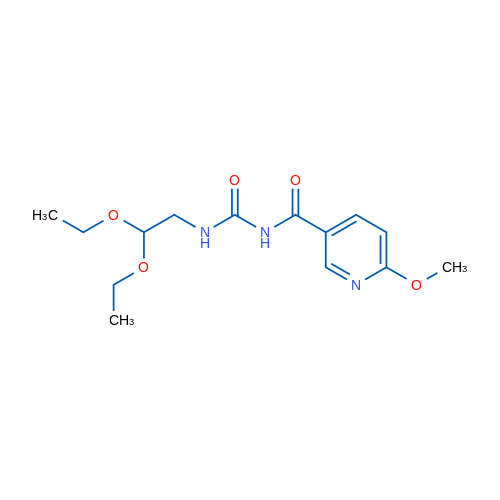 3-(2,2-Diethoxyethyl)-1-(6-methoxypyridine-3-carbonyl)urea 1g