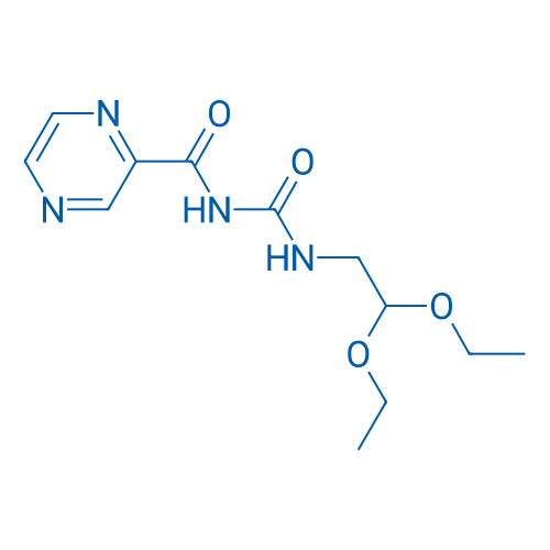3-(2,2-Diethoxyethyl)-1-(pyrazine-2-carbonyl)urea 1g