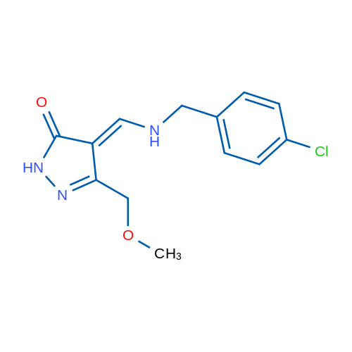 4-({[(4-chlorophenyl)methyl]amino}methylidene)-3-(methoxymethyl)-4,5-dihydro-1H-pyrazol-5-one 1g