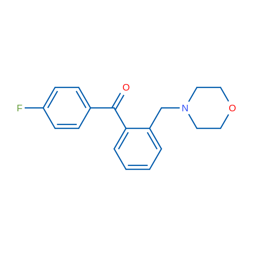 4'-Fluoro-2-morpholinomethyl benzophenone 1g