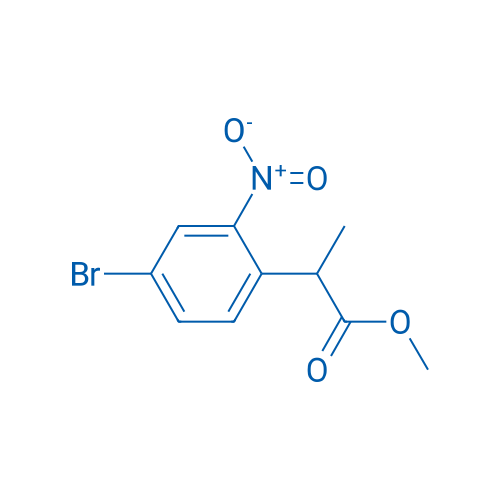 Methyl 2-(4-bromo-2-nitrophenyl)propanoate 5g