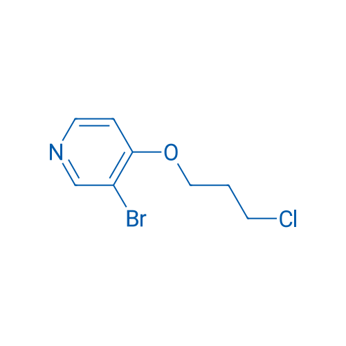 3-Bromo-4-(3-chloropropoxy)pyridine 1g