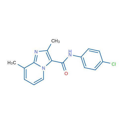 N-(4-Chlorophenyl)-2,8-dimethylimidazo[1,2-a]pyridine-3-carboxamide 10mg