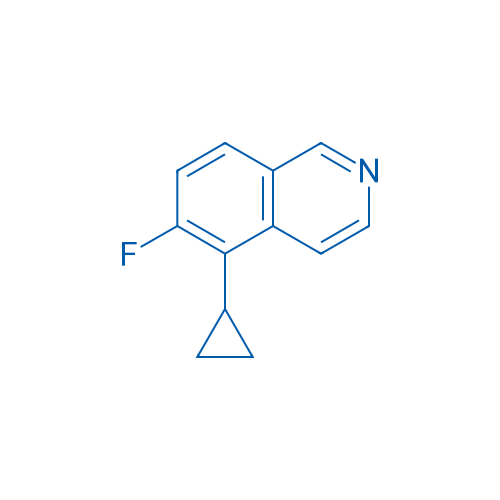 5-Cyclopropyl-6-fluoroisoquinoline 100mg