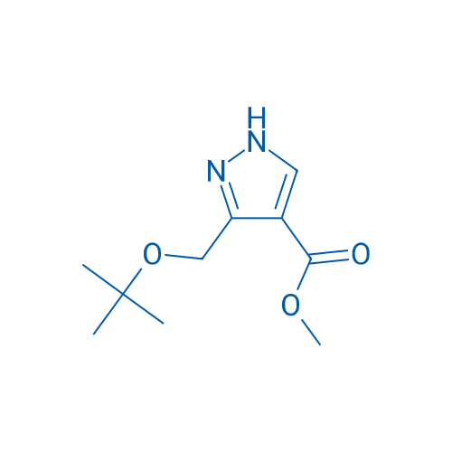 Methyl 3-(tert-butoxymethyl)-1H-pyrazole-4-carboxylate 250mg