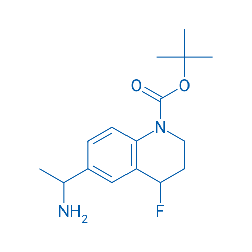 tert-Butyl 6-(1-aminoethyl)-4-fluoro-3,4-dihydroquinoline-1(2H)-carboxylate 5g