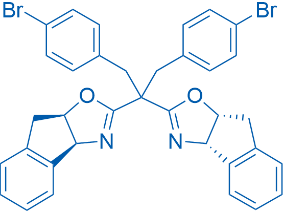 (3aS,3a'S,8aR,8a'R)-2,2'-(1,3-Bis(4-bromophenyl)propane-2,2-diyl)bis(3a,8a-dihydro-8H-indeno[1,2-d]oxazole) 100mg
