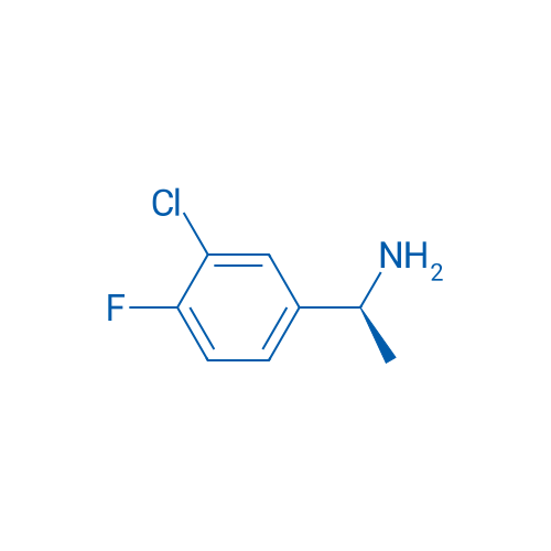 (S)-1-(3-Chloro-4-fluorophenyl)ethan-1-amine 250mg