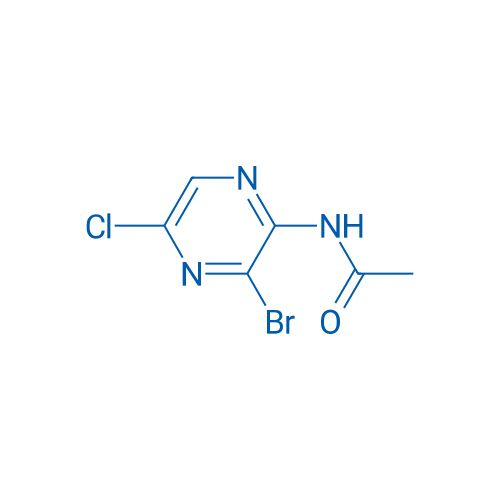 N-(3-Bromo-5-chloropyrazin-2-yl)acetamide 1g