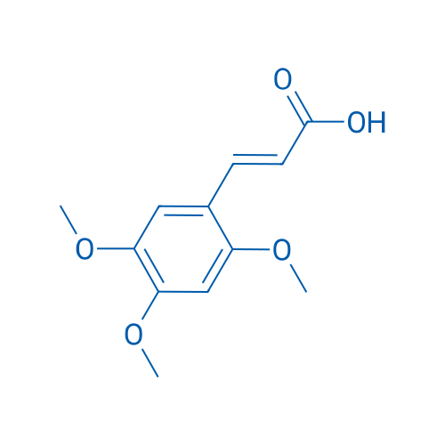 2,4,5-Trimethoxycinnamic acid 1g