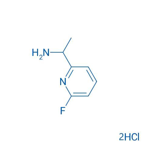 1-(6-Fluoropyridin-2-yl)ethan-1-amine dihydrochloride 250mg