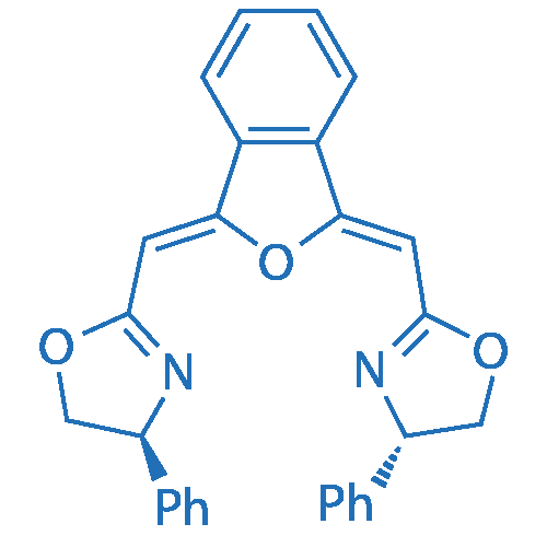 (1Z,3Z)-1,3-Bis(((S)-4-phenyl-4,5-dihydrooxazol-2-yl)methylene)-1,3-dihydroisobenzofuran 100mg