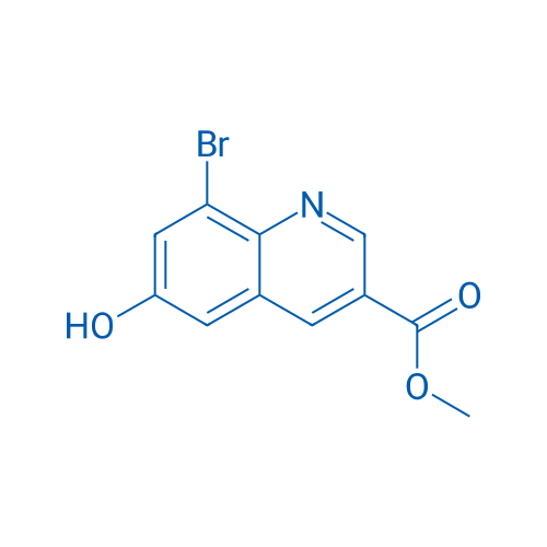 Methyl 8-bromo-6-hydroxyquinoline-3-carboxylate 250mg