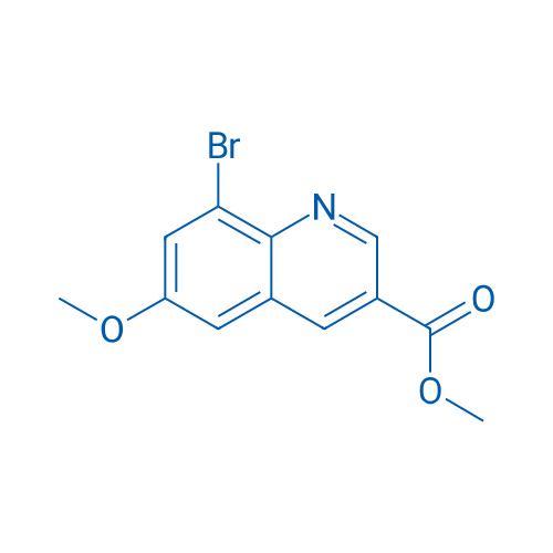 Methyl 8-bromo-6-methoxyquinoline-3-carboxylate 1g